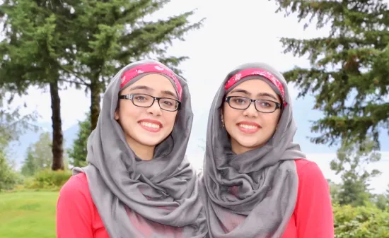 Maryam and Nivaal Rehman